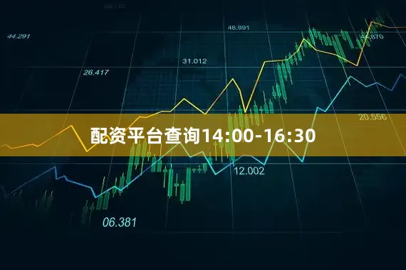 配资平台查询14:00-16:30